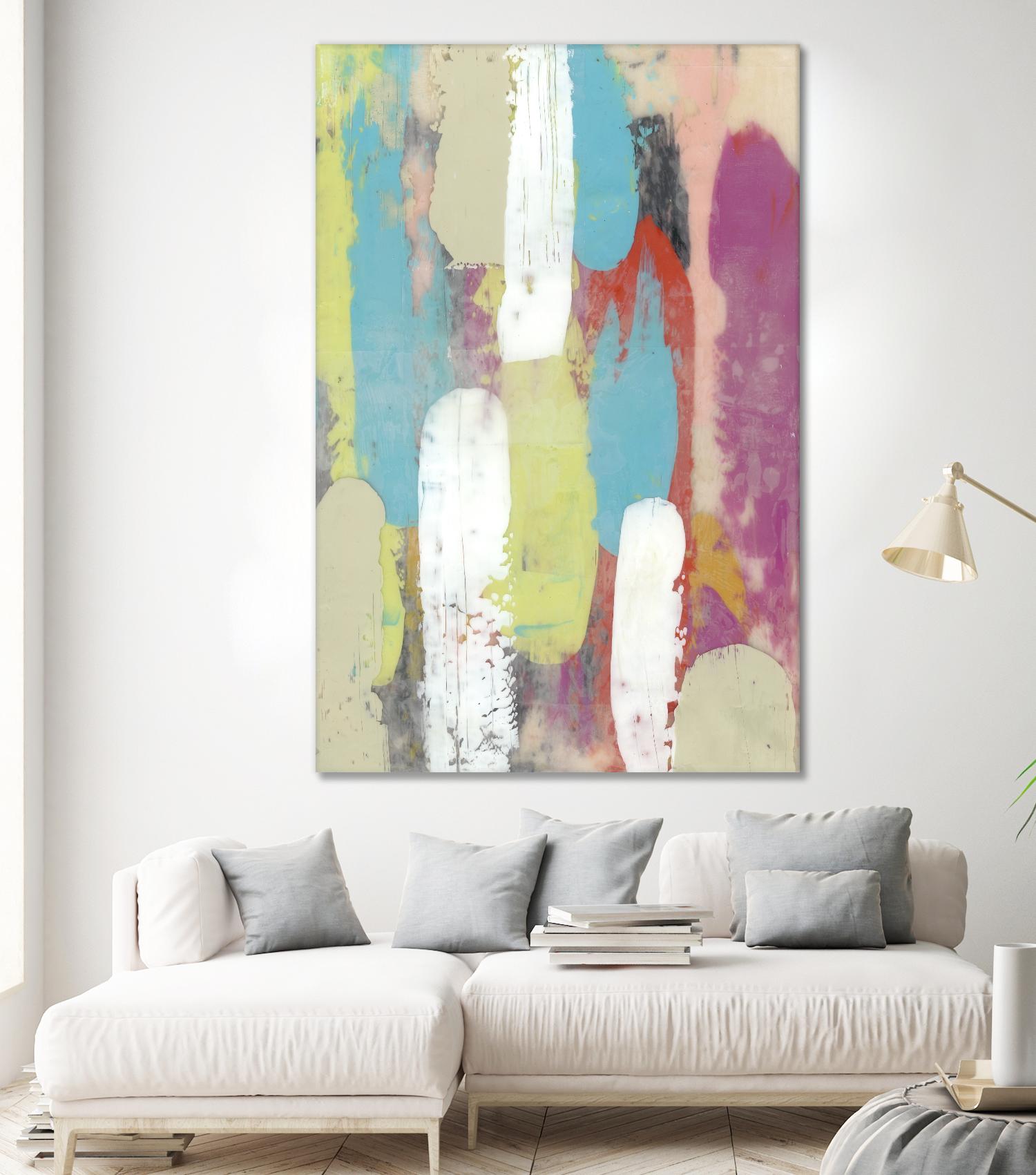 Swatch Layers I by Jennifer Goldberger on GIANT ART - abstract