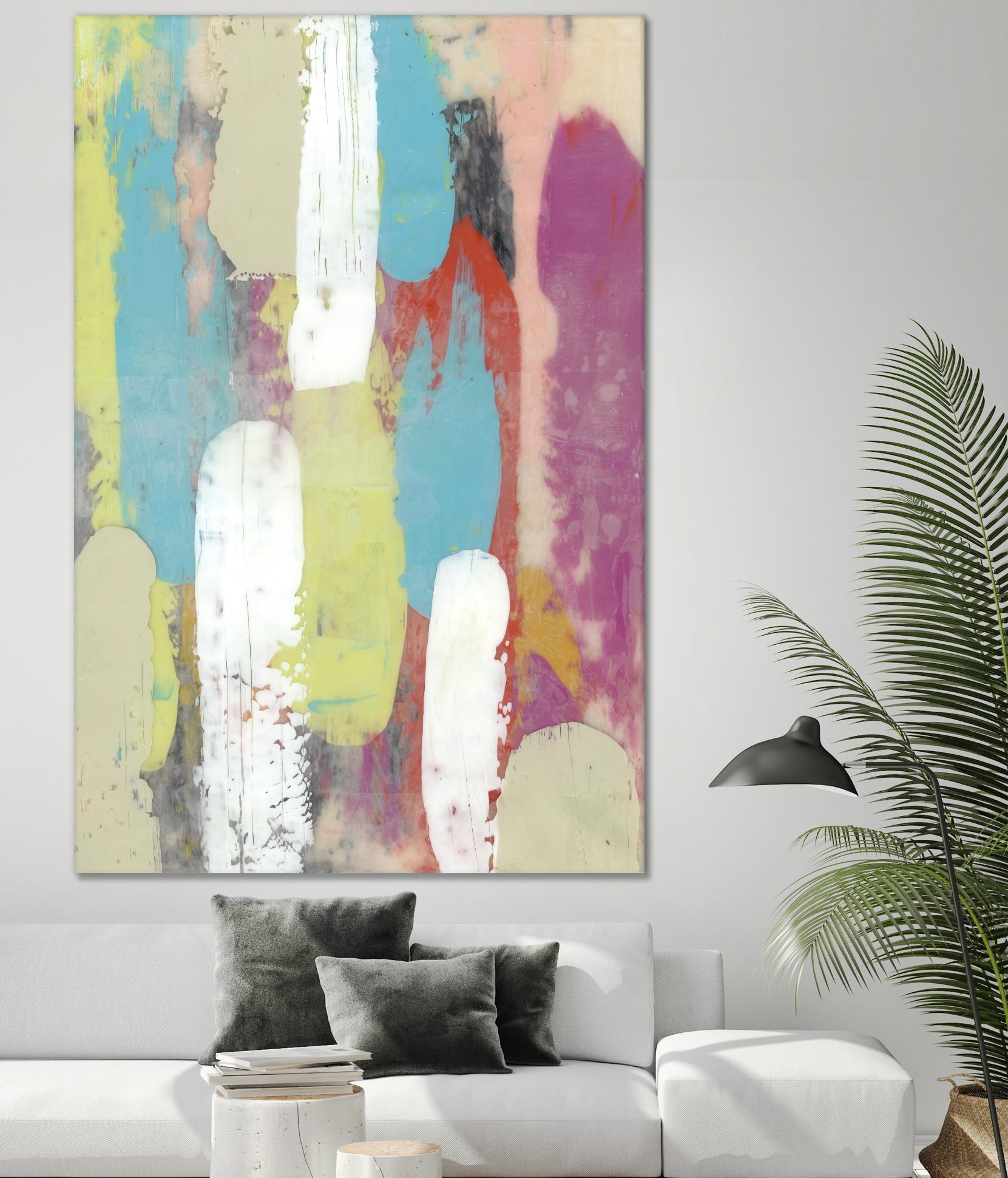 Swatch Layers I by Jennifer Goldberger on GIANT ART - abstract