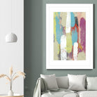 Swatch Layers I by Jennifer Goldberger on GIANT ART - abstract