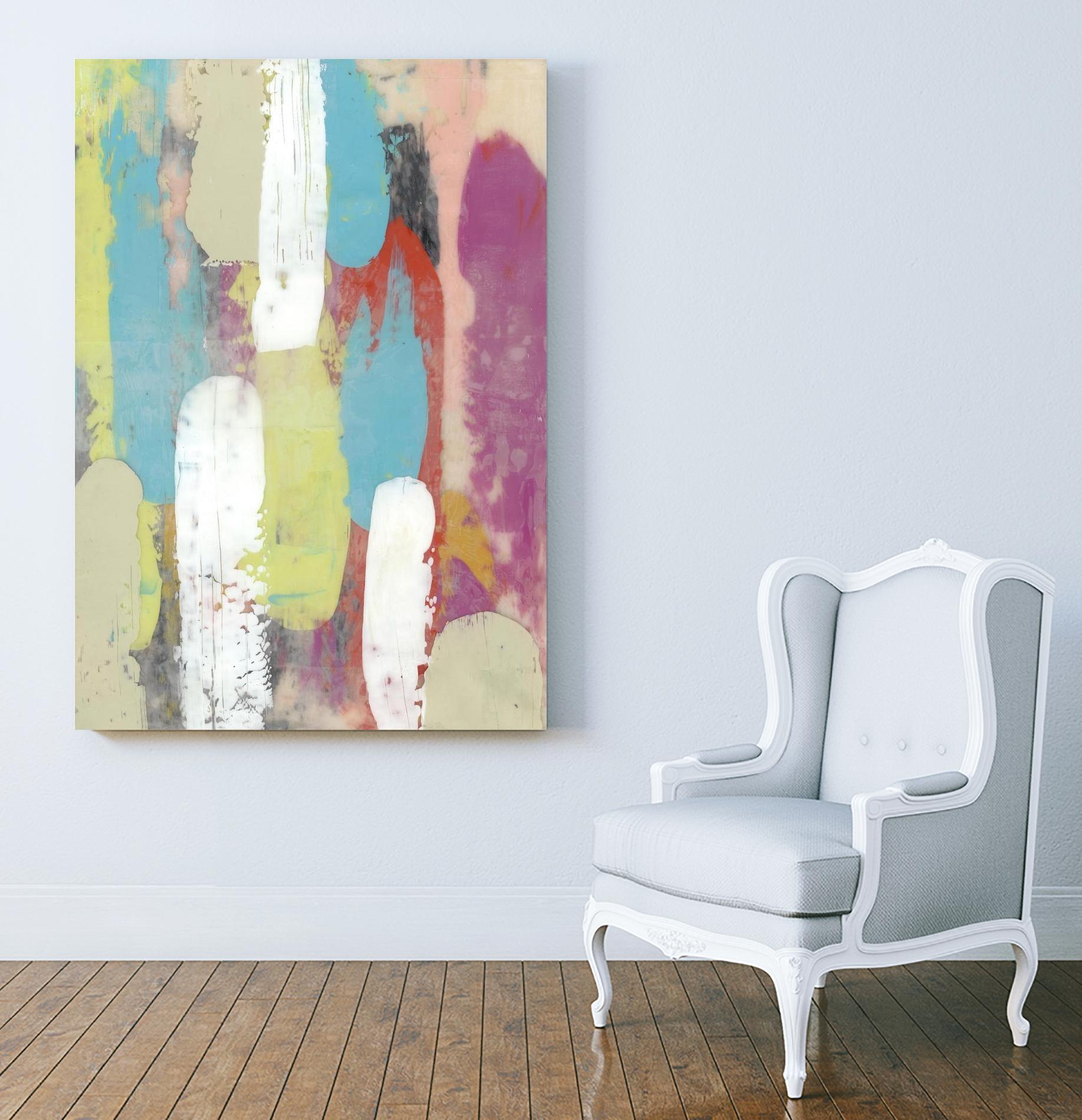 Swatch Layers I by Jennifer Goldberger on GIANT ART - abstract