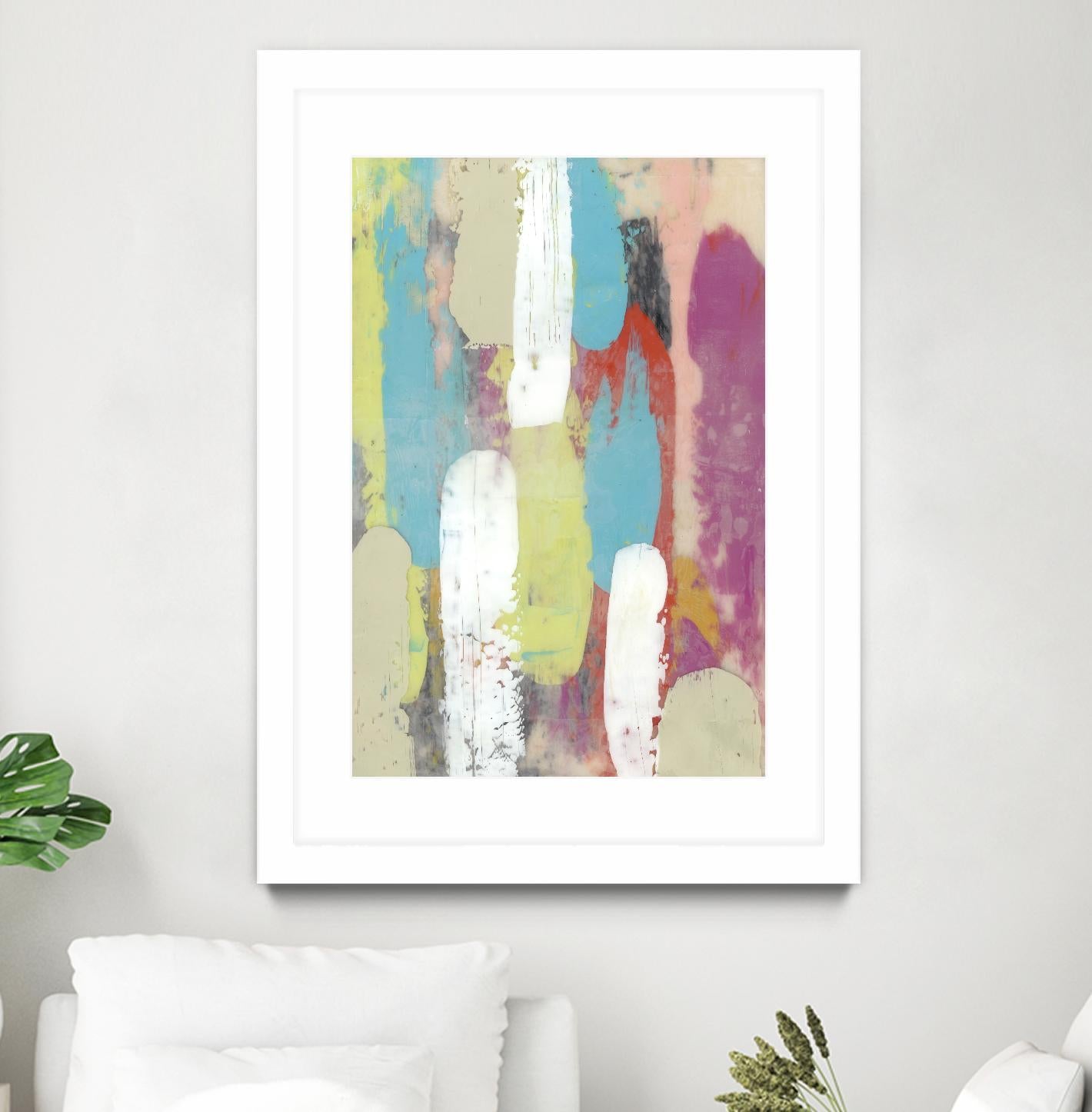 Swatch Layers I by Jennifer Goldberger on GIANT ART - abstract