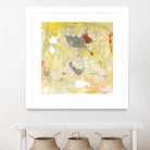 Lemon Jostle I by Tim OToole on GIANT ART - yellow abstract