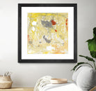 Lemon Jostle I by Tim OToole on GIANT ART - yellow abstract