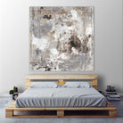 Neutral Jostle I by Tim OToole on GIANT ART - brown abstract