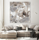 Neutral Jostle I by Tim OToole on GIANT ART - brown abstract