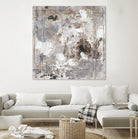 Neutral Jostle I by Tim OToole on GIANT ART - brown abstract