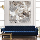 Neutral Jostle I by Tim OToole on GIANT ART - brown abstract