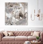 Neutral Jostle I by Tim OToole on GIANT ART - brown abstract