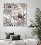 Neutral Jostle I by Tim OToole on GIANT ART - brown abstract