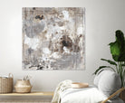 Neutral Jostle I by Tim OToole on GIANT ART - brown abstract