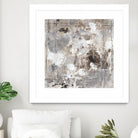Neutral Jostle I by Tim OToole on GIANT ART - brown abstract