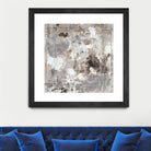 Neutral Jostle I by Tim OToole on GIANT ART - brown abstract