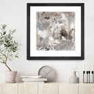 Neutral Jostle I by Tim OToole on GIANT ART - brown abstract