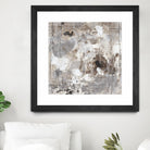 Neutral Jostle I by Tim OToole on GIANT ART - brown abstract
