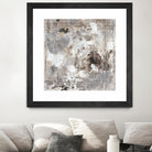 Neutral Jostle I by Tim OToole on GIANT ART - brown abstract
