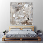 Neutral Jostle II by Tim OToole on GIANT ART - brown abstract