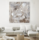 Neutral Jostle II by Tim OToole on GIANT ART - brown abstract