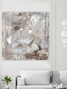 Neutral Jostle II by Tim OToole on GIANT ART - brown abstract