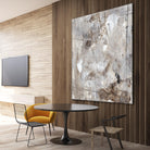 Neutral Jostle II by Tim OToole on GIANT ART - brown abstract