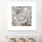 Neutral Jostle II by Tim OToole on GIANT ART - brown abstract