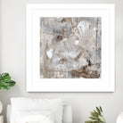 Neutral Jostle II by Tim OToole on GIANT ART - brown abstract