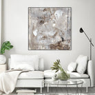 Neutral Jostle II by Tim OToole on GIANT ART - brown abstract