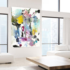 Symphony I by Jodi Fuchs on GIANT ART - pink abstract