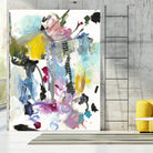 Symphony I by Jodi Fuchs on GIANT ART - pink abstract