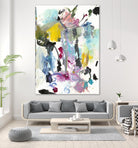 Symphony I by Jodi Fuchs on GIANT ART - pink abstract