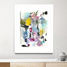 Symphony I by Jodi Fuchs on GIANT ART - pink abstract