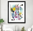 Symphony I by Jodi Fuchs on GIANT ART - pink abstract