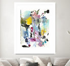 Symphony I by Jodi Fuchs on GIANT ART - pink abstract