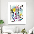 Symphony I by Jodi Fuchs on GIANT ART - pink abstract