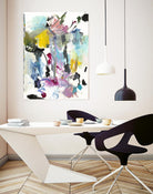 Symphony I by Jodi Fuchs on GIANT ART - pink abstract