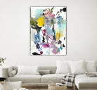 Symphony I by Jodi Fuchs on GIANT ART - pink abstract
