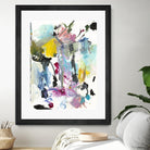 Symphony I by Jodi Fuchs on GIANT ART - pink abstract