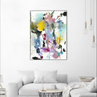Symphony I by Jodi Fuchs on GIANT ART - pink abstract