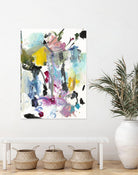 Symphony I by Jodi Fuchs on GIANT ART - pink abstract