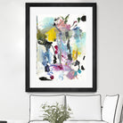 Symphony I by Jodi Fuchs on GIANT ART - pink abstract