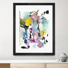 Symphony I by Jodi Fuchs on GIANT ART - pink abstract