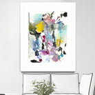 Symphony I by Jodi Fuchs on GIANT ART - pink abstract