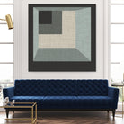 Geometric Perspective I by June Erica Vess on GIANT ART - green abstract