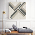 Geometric Perspective IV by June Erica Vess on GIANT ART - green abstract