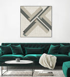 Geometric Perspective IV by June Erica Vess on GIANT ART - green abstract