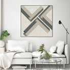 Geometric Perspective IV by June Erica Vess on GIANT ART - green abstract