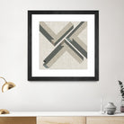 Geometric Perspective IV by June Erica Vess on GIANT ART - green abstract