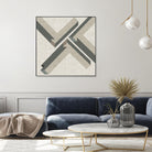 Geometric Perspective IV by June Erica Vess on GIANT ART - green abstract