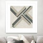 Geometric Perspective IV by June Erica Vess on GIANT ART - green abstract