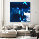 Tidal Atmosphere I by Sisa Jasper on GIANT ART - blue abstract
