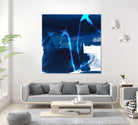 Tidal Atmosphere I by Sisa Jasper on GIANT ART - blue abstract